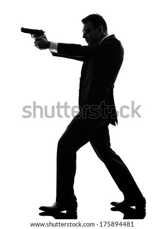 Secret Agent Silhouette Stock Photos, Images, & Pictures | Shutterstock