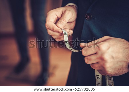 Tailor in his workshop