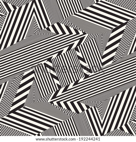 Abstract Black White Seamless Pattern Stock Vector 101617837 - Shutterstock