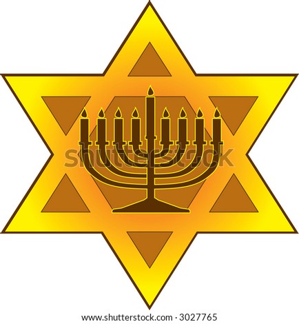 Menorah Stock Vector 3027756 - Shutterstock