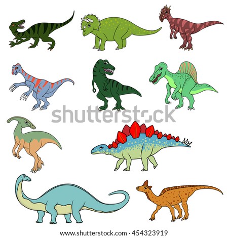 10 dinosaurs