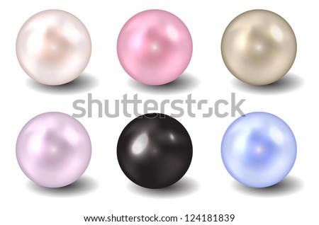 Pearl vector illustration