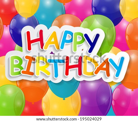 Birthday Card Funky Happy Stock Photos, Images, & Pictures | Shutterstock