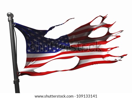 Image result for pictures of tattered american flags