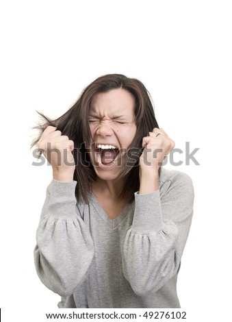 Woman Pulling Hair Stock Photos, Images, & Pictures | Shutterstock