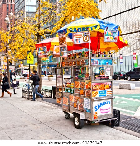 Street Vendor New York Stock Images, RoyaltyFree Images  Vectors  Shutterstock