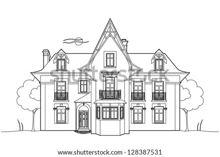 How To Draw A Dream House
