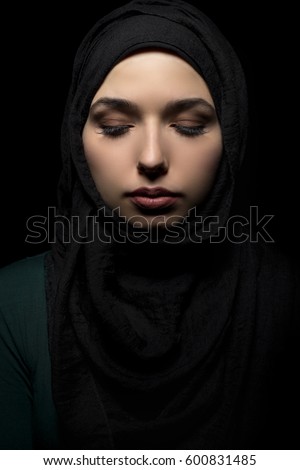 Muslim Women Burka Stock Images, Royalty-Free Images 