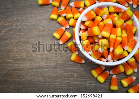 Candy Corn by Edward M. Fielding available for licensing via Shutterstock.