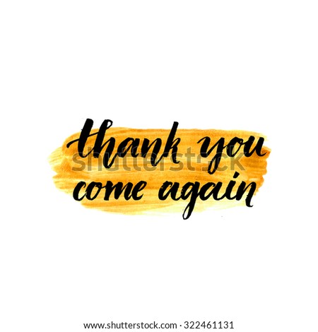 thank you come again t shirt