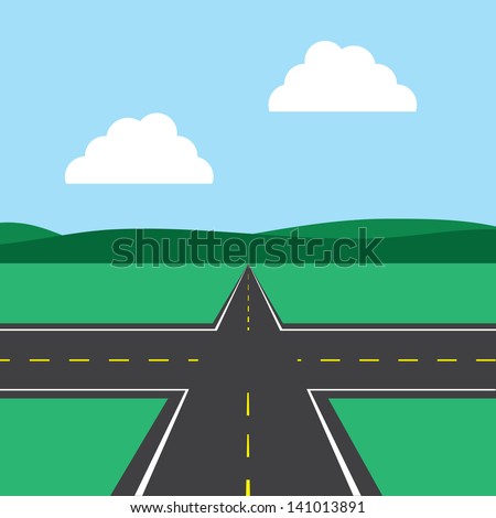 Split road Stock Photos, Images, & Pictures | Shutterstock