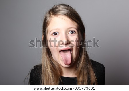 Teen Girl Beautiful Skin Open Mouth Stock Photo 30294502 - Shutterstock