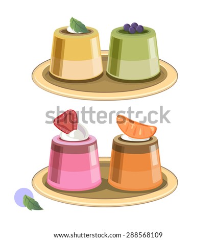 Puddings Stock Vectors, Images & Vector Art | Shutterstock