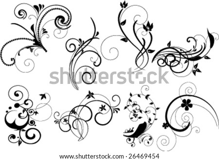 Floral Decorations floral decoration clip corner stock images, royalty-free images Floral Decorations floral decoration clip corner stock images, royalty-free images