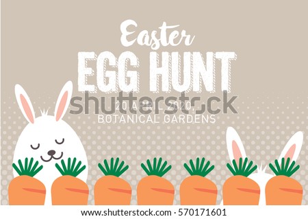 easter egg hunt poster invitation template stock photo photo easter egg hunt template