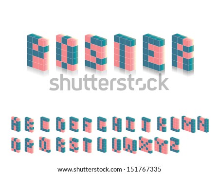 Cube Font Stock Images, Royalty-Free Images & Vectors | Shutterstock