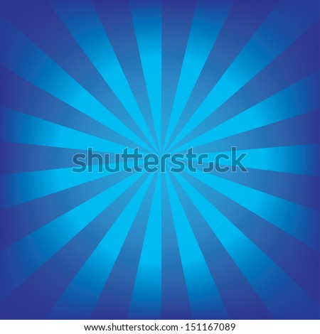 Blue Sunburst Background Stock-billeder, royaltyfri billeder og
