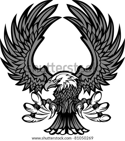 Graphic Vector Image Eagle Claws Talons Stock Vector 115602967 ...