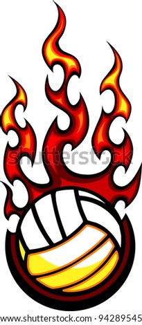 Softball Baseball Face Flaming Vector Cartoon Stock Vector 85648522 ...