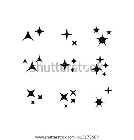 Retro Stars 5 Retro Clip Art Stock Vector 57660382 ...