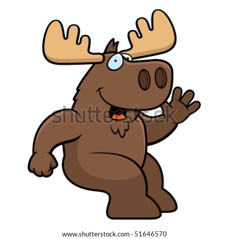 Cartoon Moose Stock Photos, Images, & Pictures | Shutterstock