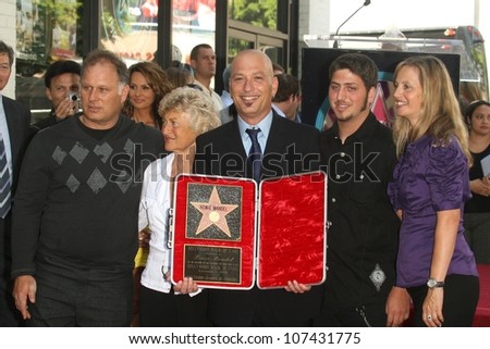 Howie Mandel Wife Terry Family Hollywood Stock Photo 107432468 ...