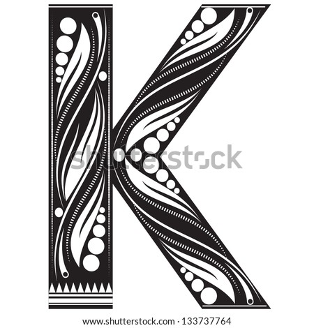 Letter K In Different Styles Altin Northeastfitness Co