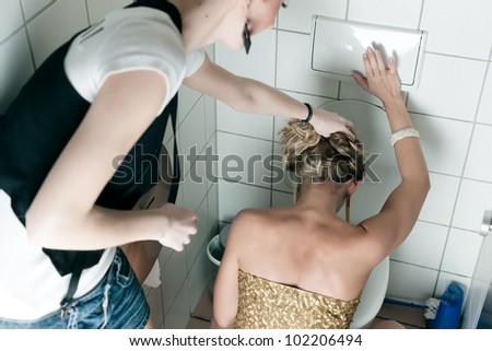 LESBIAN FORCED ORGASM TORTURE Hard Anal Pleasure