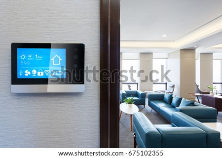 Smart Screen Smart Home Apps On Stock Photo 675102319 - Shutterstock Smart Screen Smart Home Apps On Stock Photo 675102319 - Shutterstock