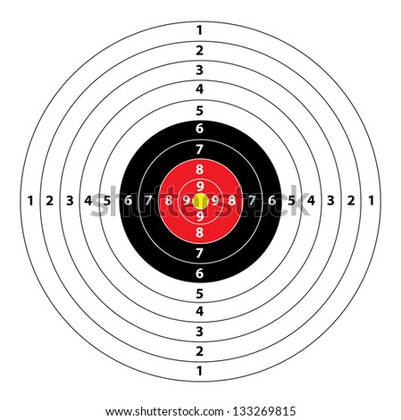 Black Shooting Target Stock Photos, Images, & Pictures | Shutterstock