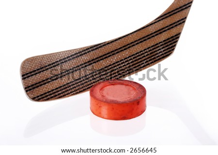 Floor Hockey Puck Closeup Stock Photo 2656645 Shutterstock