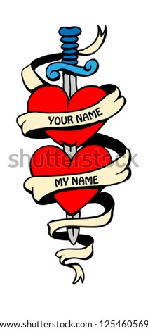 love heart tattoo stock images royalty free images u0026 vectors love heart tattoo stock images royalty free images u0026 vectors
