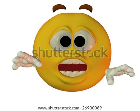 Illustration Smiley Offering Hugs Kisses Stock Vector 99615191 ...