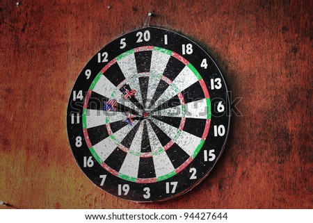 Casino style dart tournament