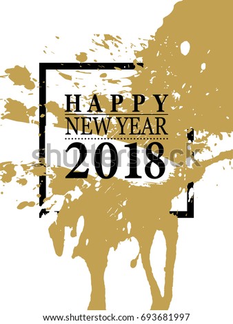 new years cards 2018