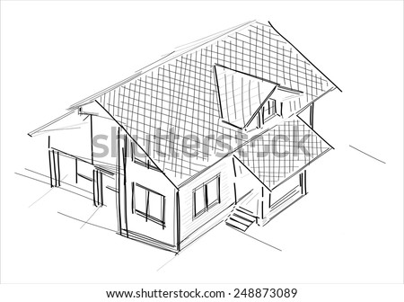 House Sketch Stock Photos, Images, & Pictures | Shutterstock