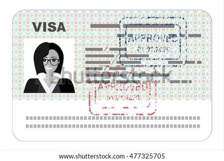 Visa Stock Vectors, Images & Vector Art | Shutterstock