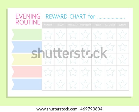 sticker rewards chart