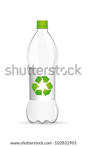 Over Planet Over White Background Recyclevector Stock Vector 96585235 ...