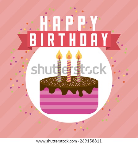 Birthday Party Design Vector Illustration Eps10 Stock Vector 269158811 ...