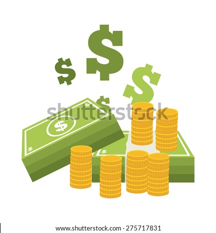 Money Concept Design Vector Illustration Eps10 Stock Vector 275717831 ...