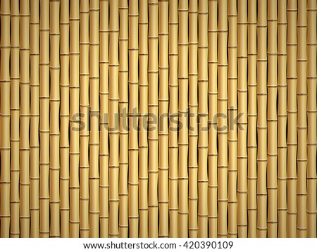 Brown bamboo stick pattern background.