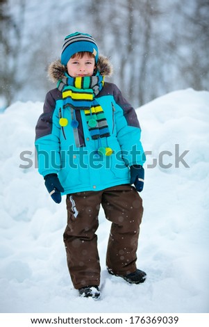 boy winter