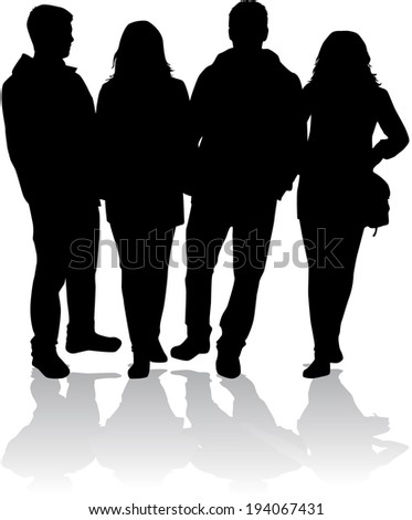 Silhouette Of Female School Teacher Stock Photos, Images, & Pictures ...