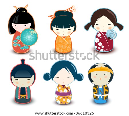 Kokeshi dolls