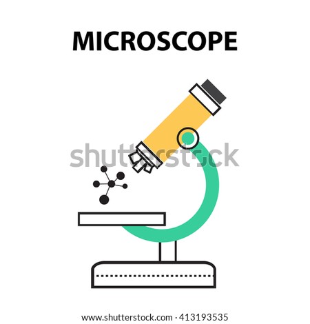 Doodle Illustration Microscope Microbes Under Microscope Stock Vector ...