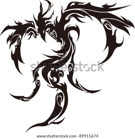 Phoenix Tattoo Stock Photos, Images, & Pictures | Shutterstock