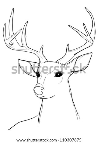 Deer painting Stock Photos, Images, & Pictures | Shutterstock