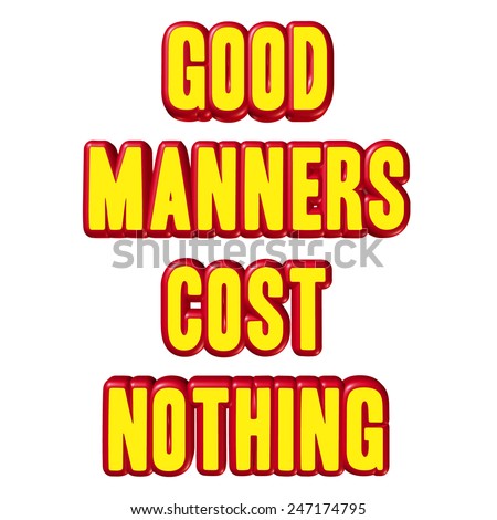 Good manners Stock Photos, Images, & Pictures | Shutterstock