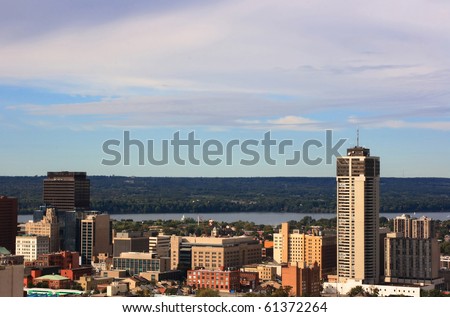 Still Picture Downtown Hamilton Ontario Canada Stock Photo ...